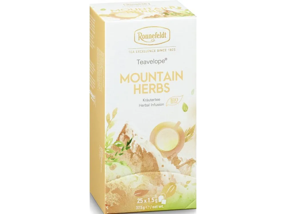 Ronnefeldt Teavelope Mountain Herbs portioned 25 pcs