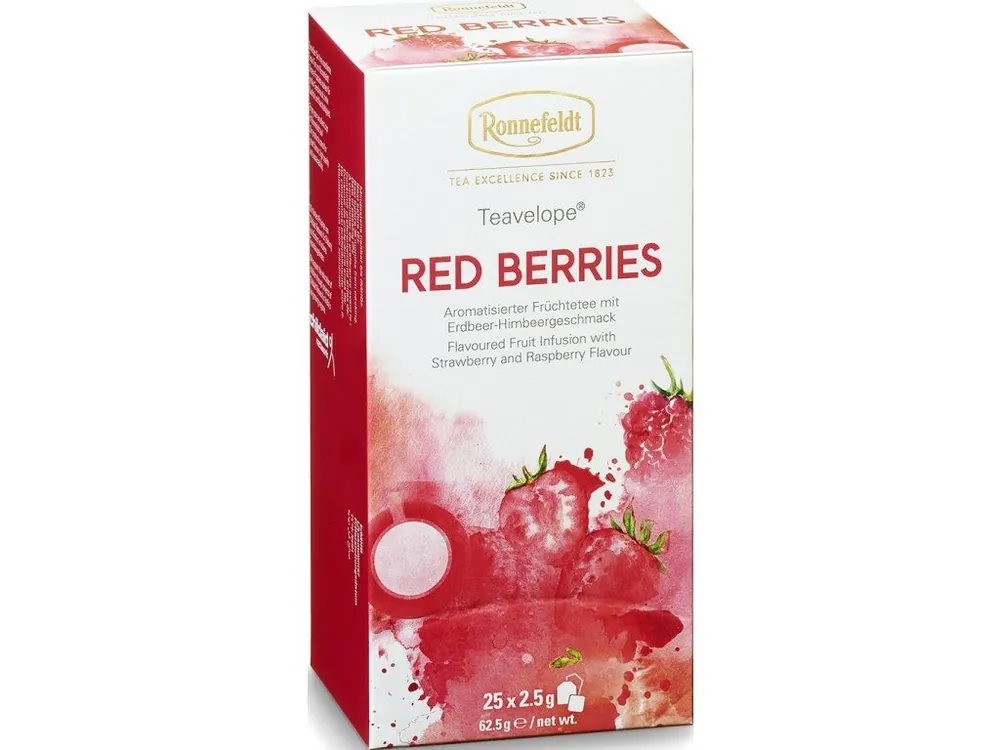 Ronnefeldt Teavelope Red Berries 25 x 2.5 g