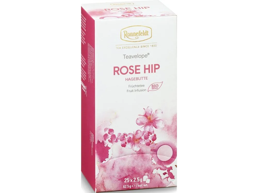 Ronnefeldt Teavelope Rose Hip 25 x 2.5 g