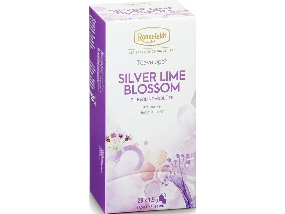 Ronnefeldt Teavelope Silver Lime Blossom 25 x 1.5 g