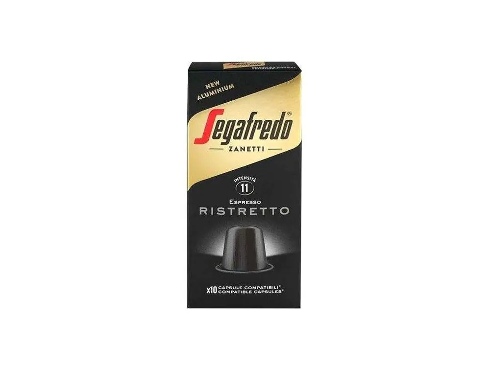 Segafredo Ristretto coffee capsules for Nespresso 10 pcs