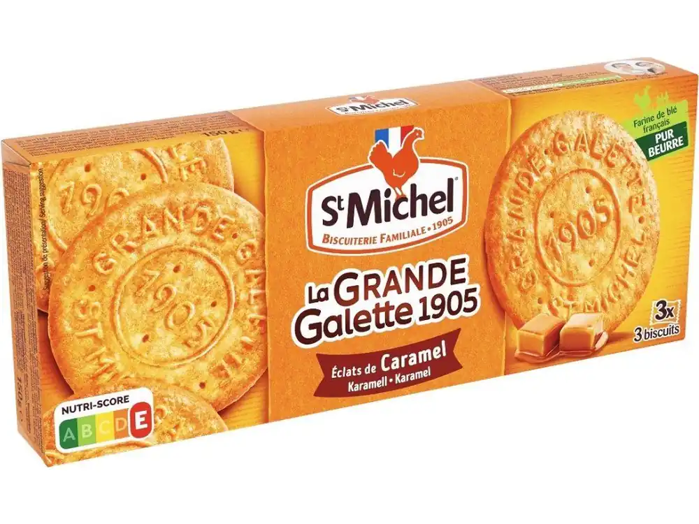 St. Michel 9 Grandes Galettes Biscuits with caramel butter 150 g