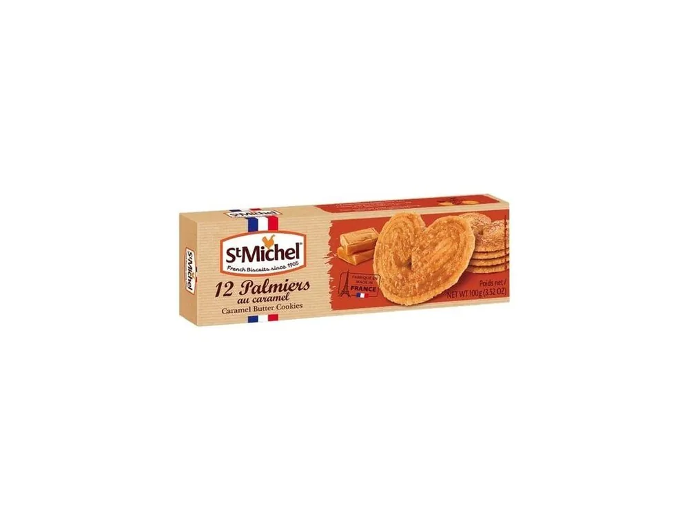 St. Michel Caramel cookies Palmiers 100 g