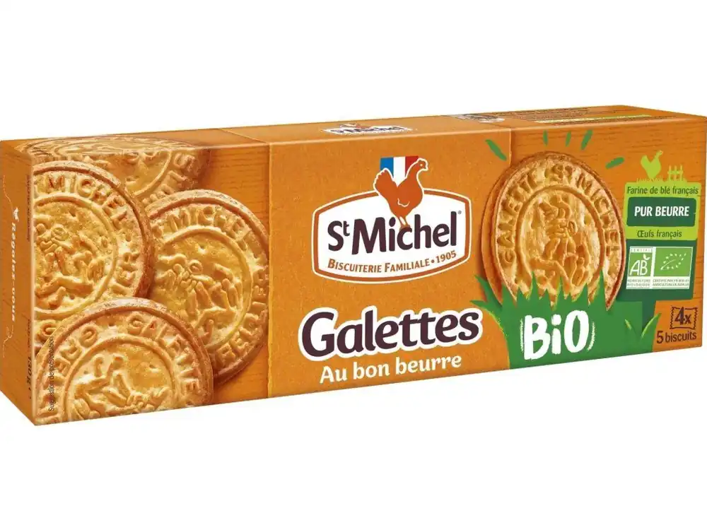 St.Michel BIO Butter patties 130 g