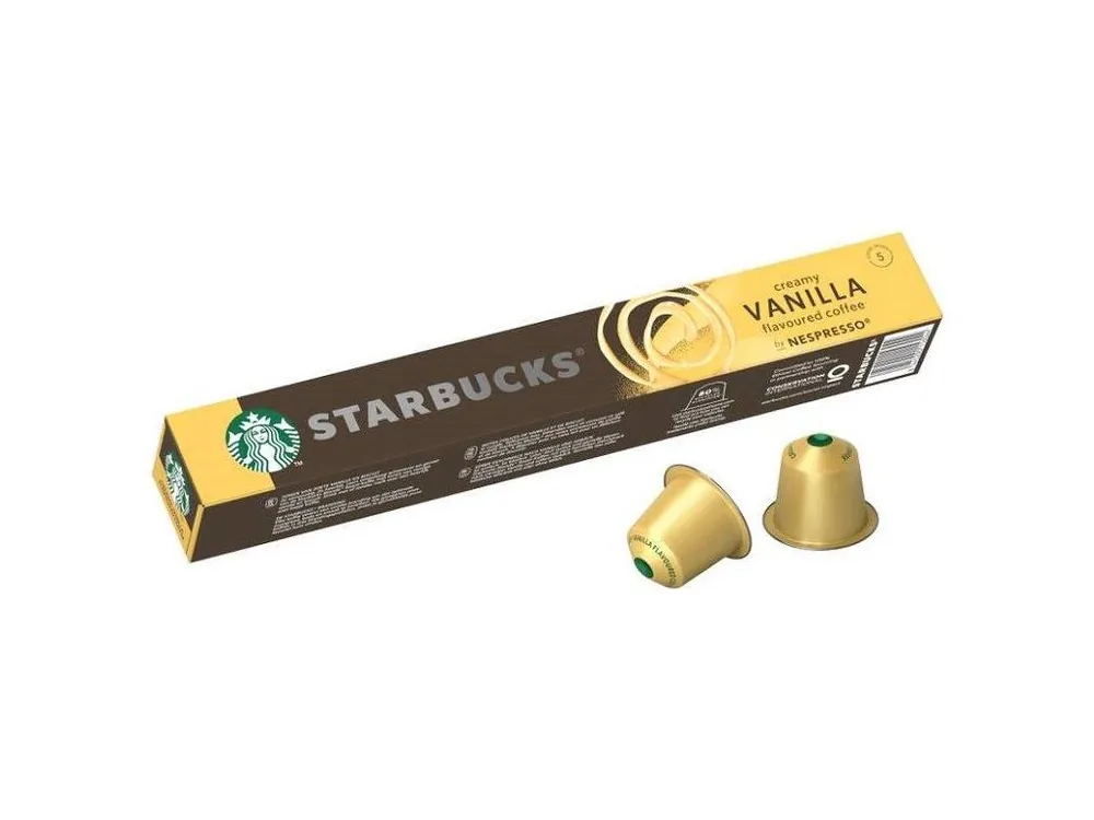 Starbucks by NESPRESSO Creamy Vanilla Flavored Coffee coffee capsules 10 pcs
