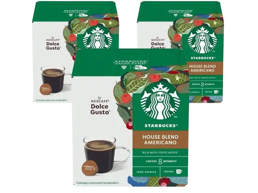 STARBUCKS NESCAFE DOLCE GUSTO House Blend AMEERICANO 3x12 capsules