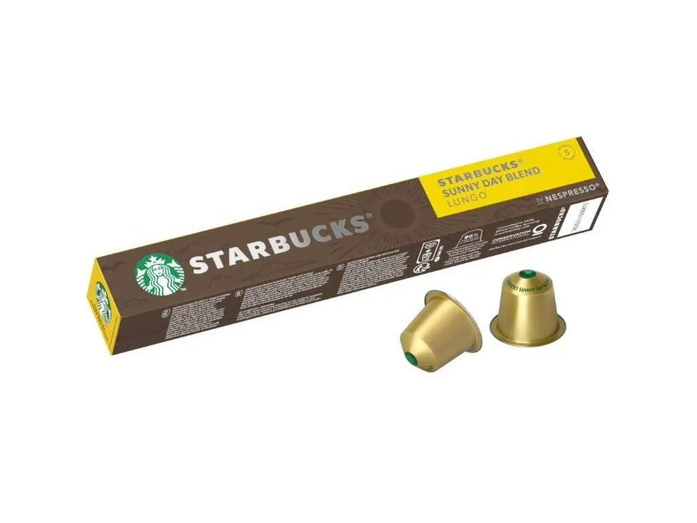 STARBUCKS® Coffee Capsules for NESPRESSO® Sunny Day Blend LUNGO 10 pcs