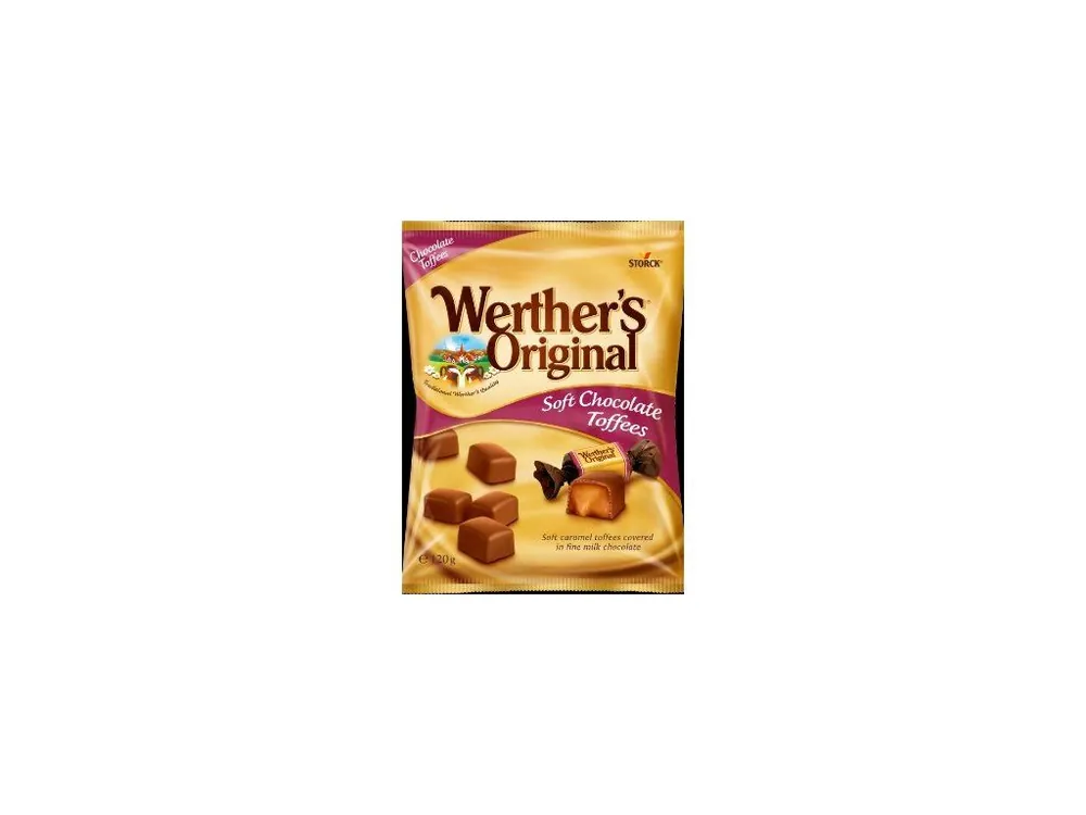 Storck Werther‘s Original soft caramels in milk chocolate 70g