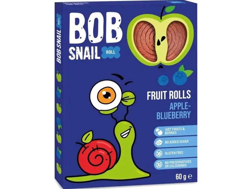 Snail BOB apple-blueberry 60 g