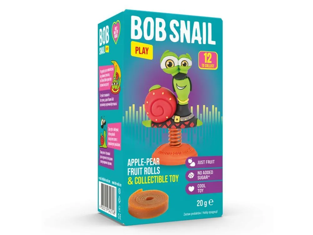 Snail BOB apple-pear with toy 20 g