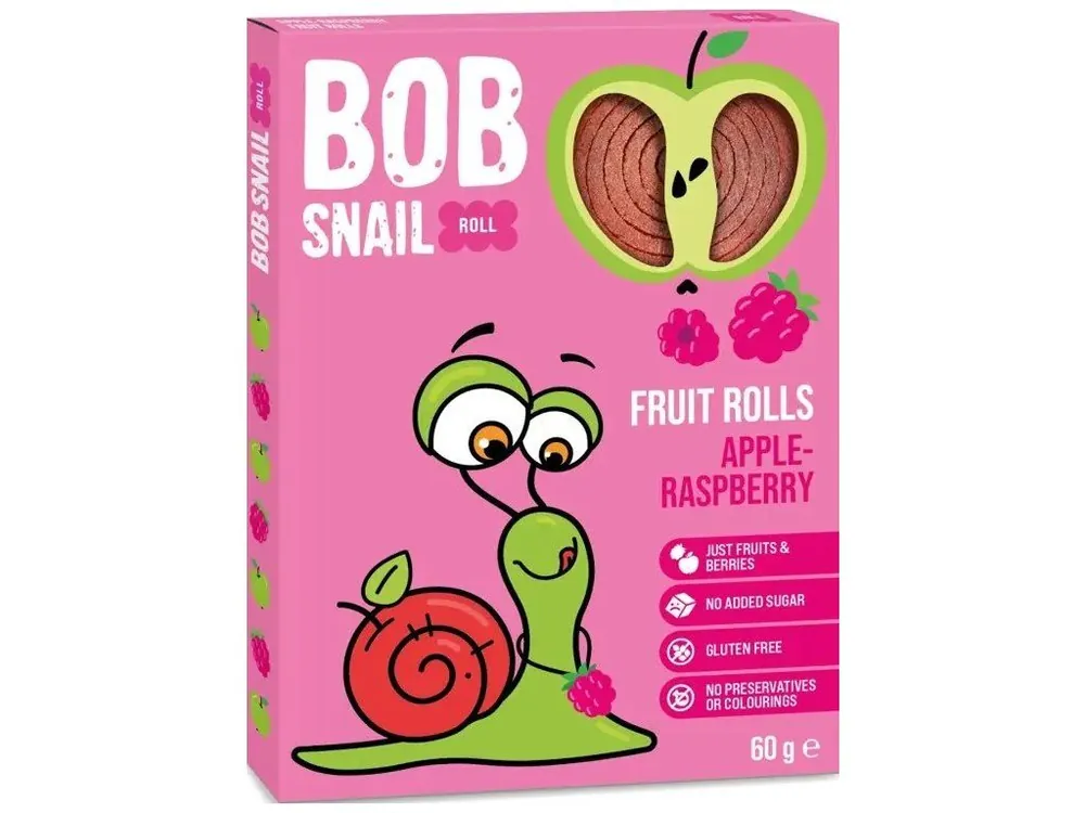 Snail BOB apple-raspberry 60 g