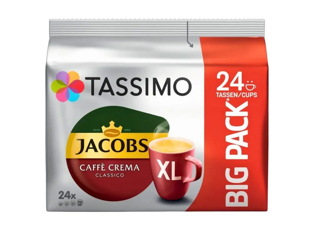 Tassimo CAFFE Crema Classico XL BIG PACK capsules 24 pieces