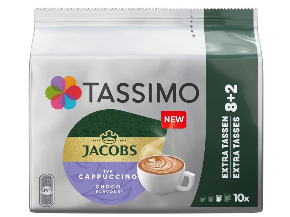 Tassimo Cappuccino Choco capsules 8 pcs