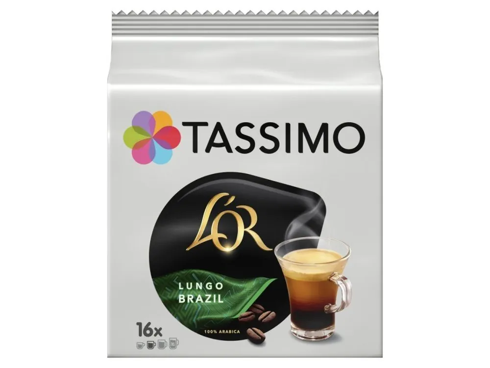 Tassimo L‘OR Café Lungo Brazil capsules 16 pcs