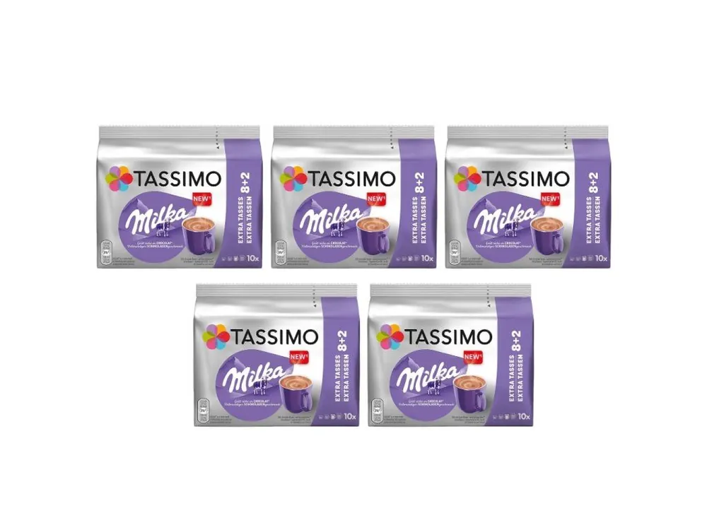 Tassimo Milka 8 pieces carton 5 packs