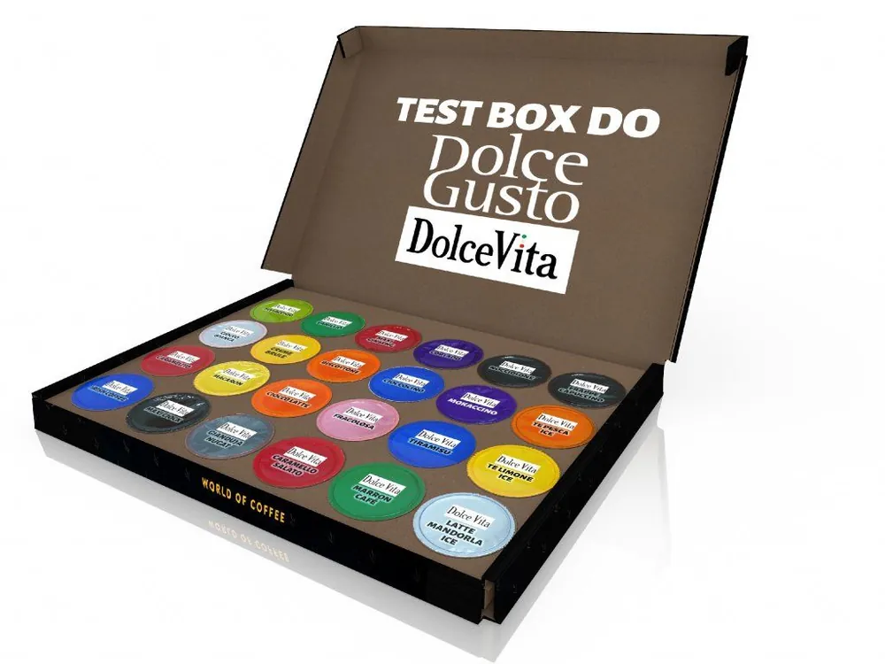 Test box of 24 capsules for Dolce Gusto® Dolce Vita by NEJKAFE