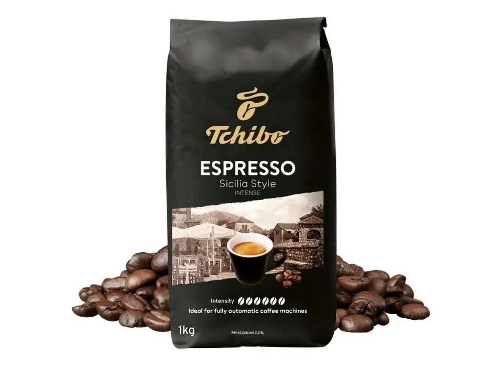 Tchibo Espresso Sicilia Style Intense Roast Grain 1 kg