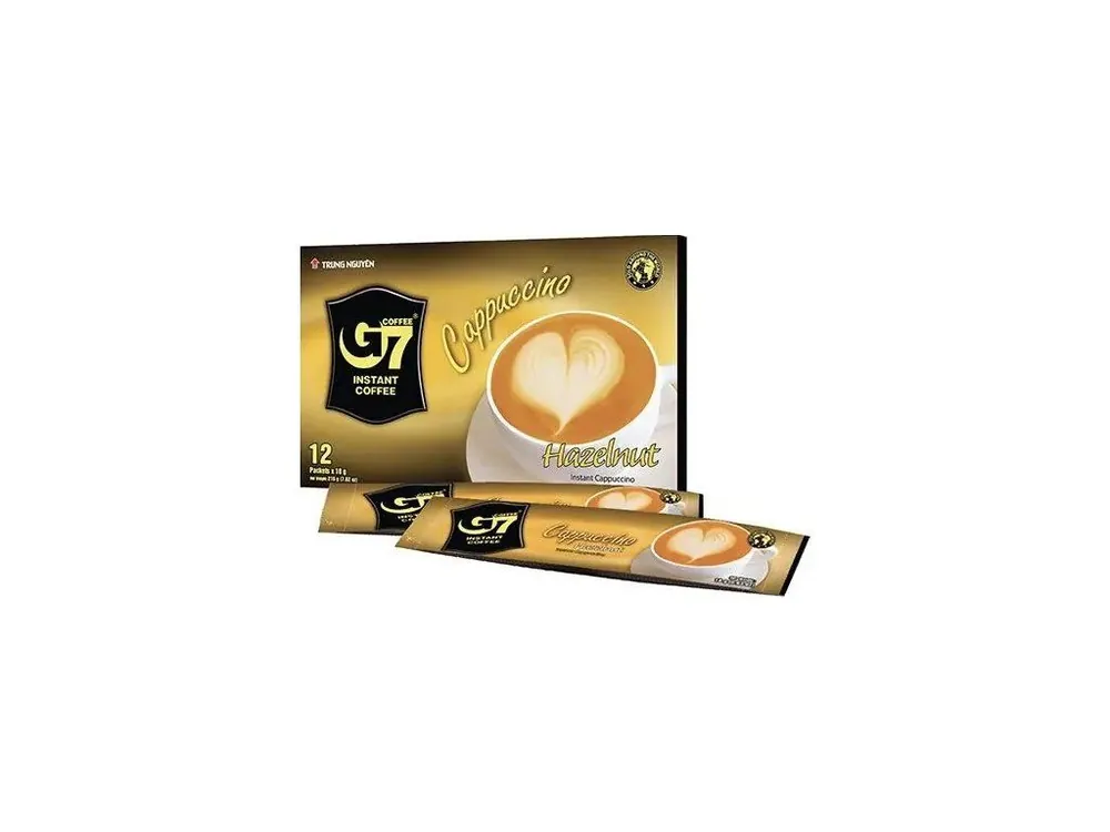 Trung Nguyen G7 Instant Cappuccino Nut Pack 12 x 18 g
