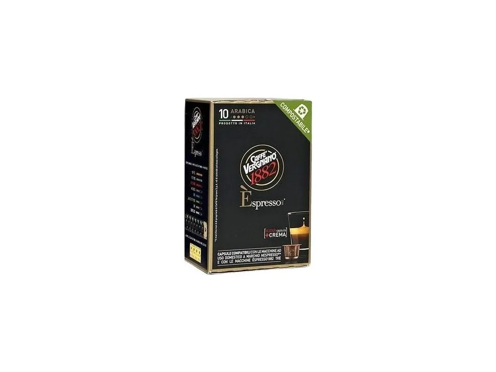 Vergnano Arabica coffee capsules for Nespresso® 10 pcs