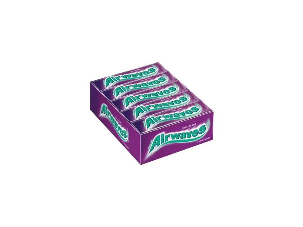 Wrigley‘s Airwaves Cool Cassis chewing gum Carton 30 pcs 420 g