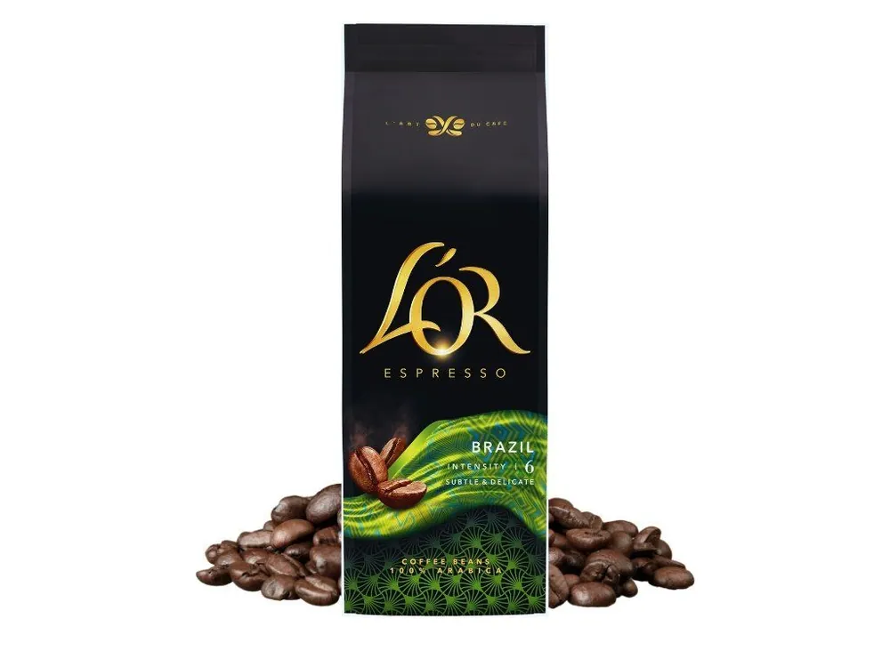 Coffee beans L‘OR Espresso BRASIL 500g
