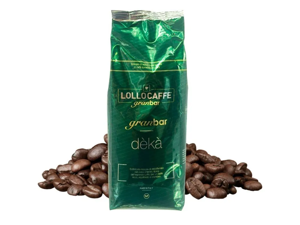 Coffee beans Lollo Caffe DEKA GranBar Decaffeinated 1kg
