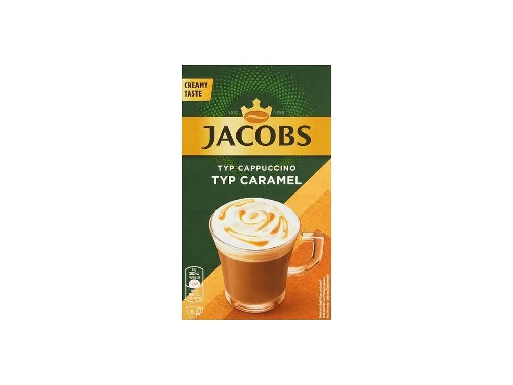 Jacobs Cappuccino Caramel 8 x 12 g