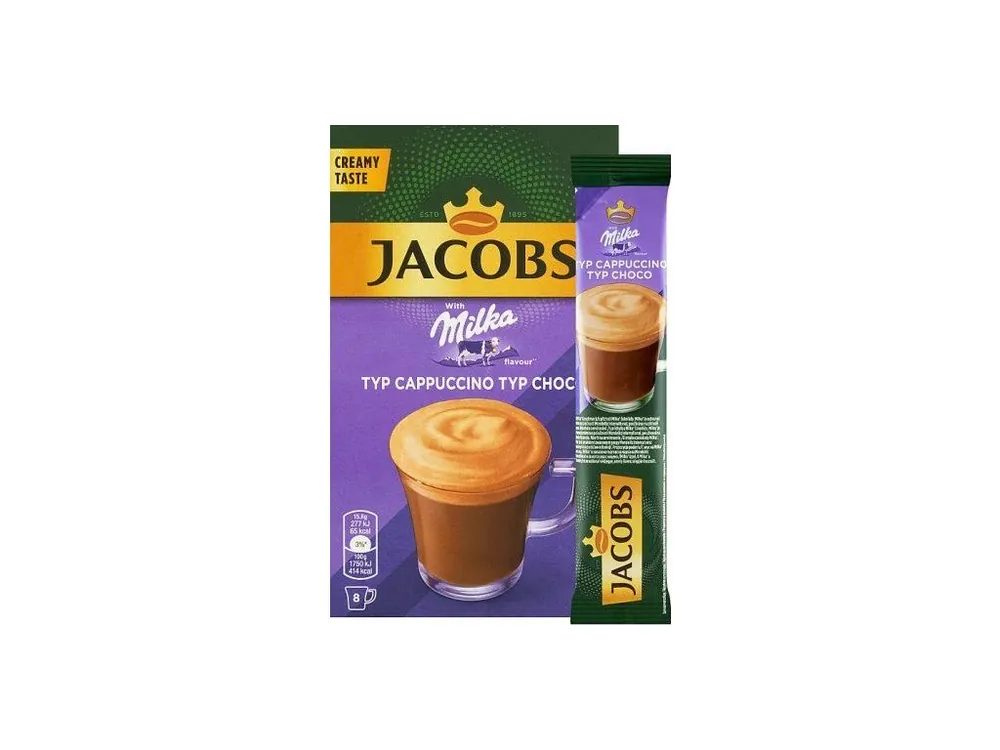 Jacobs Cappuccino Milka Choco 8 x 15.8 g