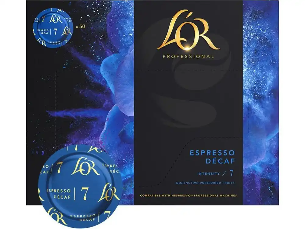 L‘OR Espresso Decaf coffee capsules for Nespresso Professional 50 pcs
