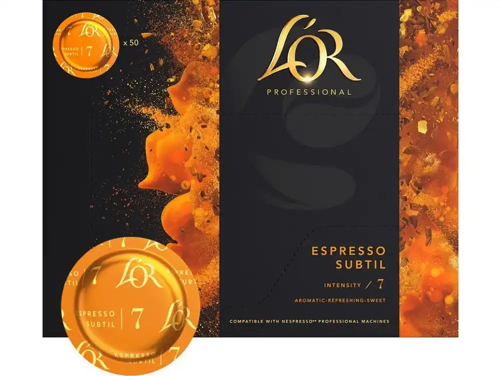 L‘OR Espresso Subtil coffee capsules for Nespresso Professional 50 pcs