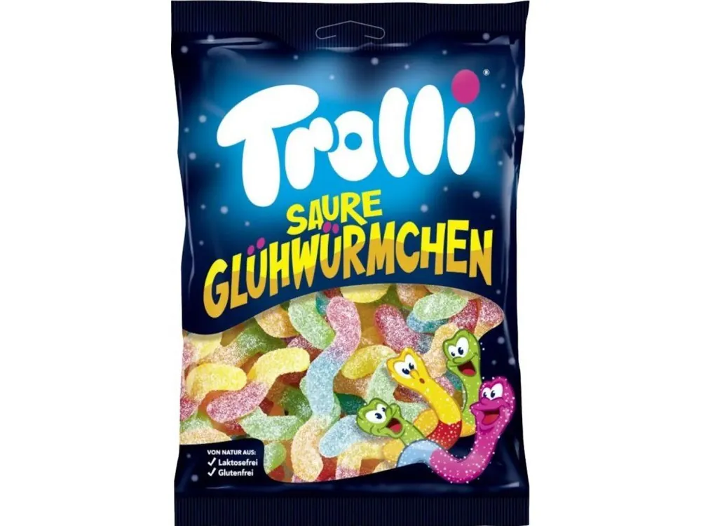 Trolli Sour worms 200 g