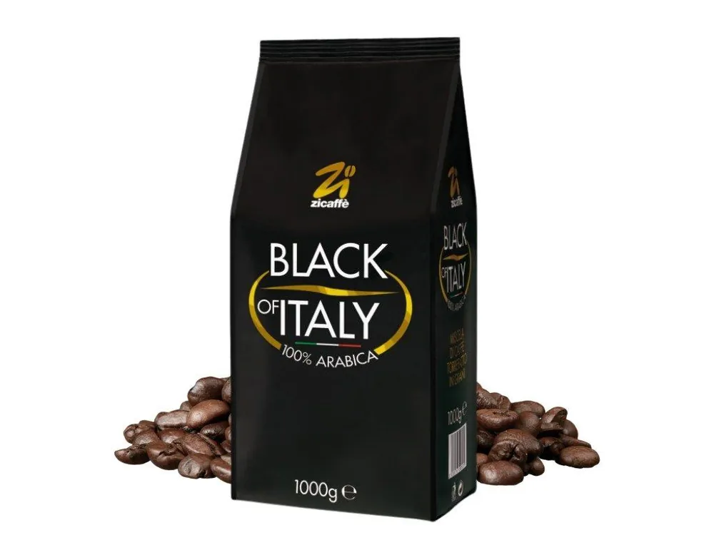 Zicaffe Black of Italy coffee beans 1 kg
