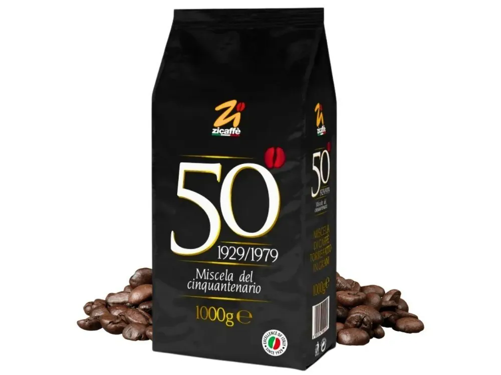 Zicaffe Cinquantenario coffee beans 1 kg