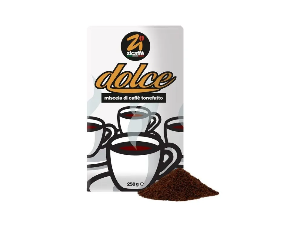 Zicaffe Dolce ground coffee 250 g