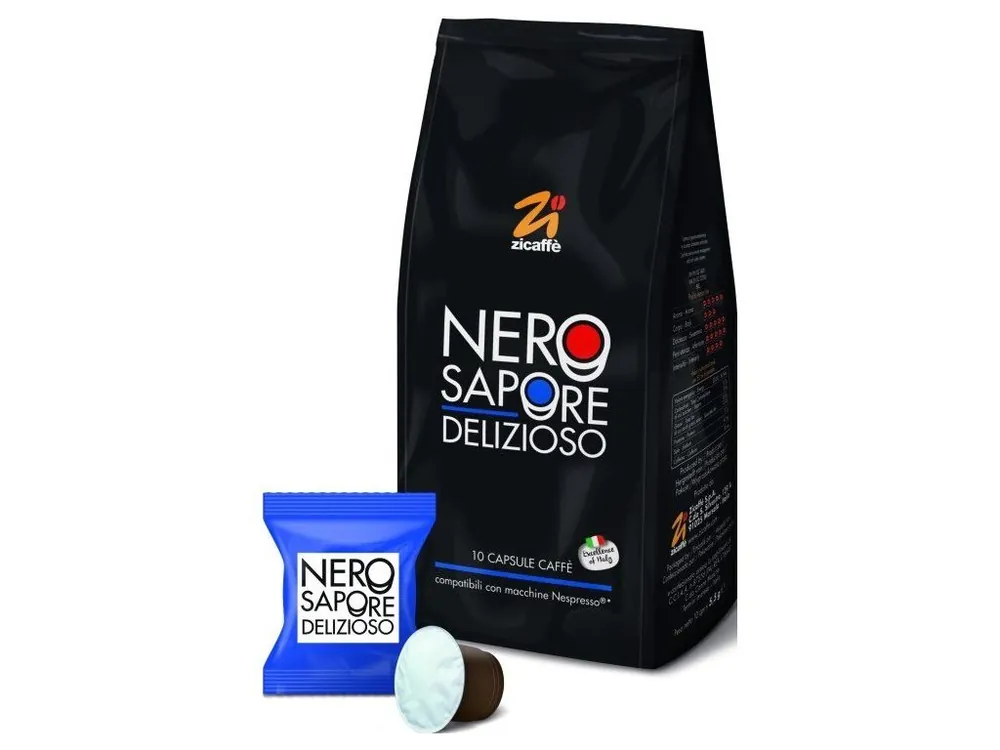 Zicaffe Nerosapore Delizioso capsules for Nespresso® 10 pcs