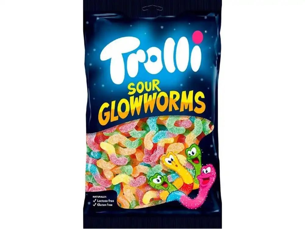 Trolli Sour worms 1 kg