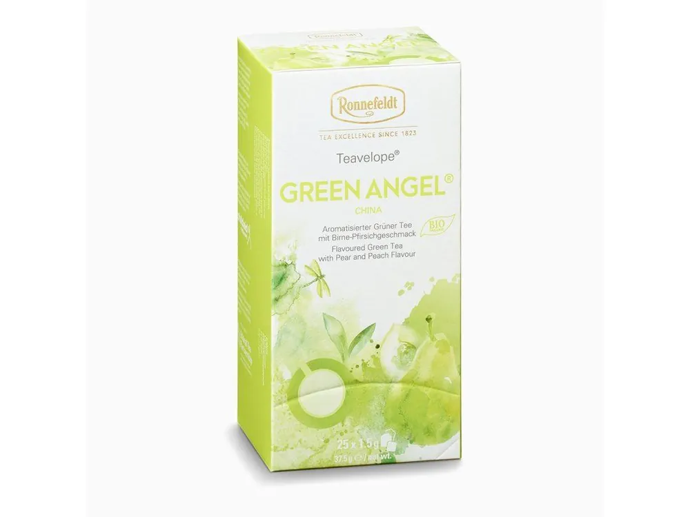 Ronnefeldt Teavelope Green Angel BIO, 25 servings