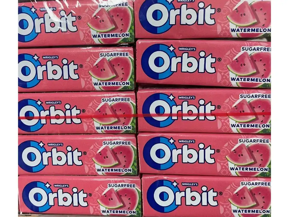Wrigley‘s Orbit Watermelon Chews 30 pieces x 14g Carton