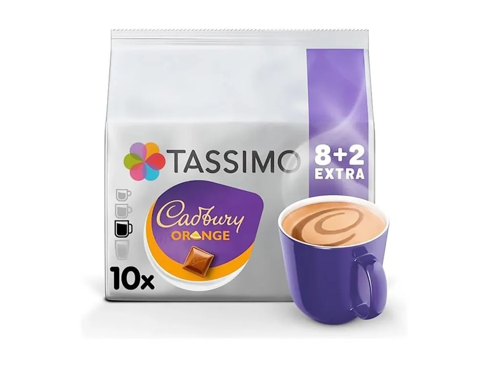 Tassimo Cadbury Orange hot chocolate 8 pcs