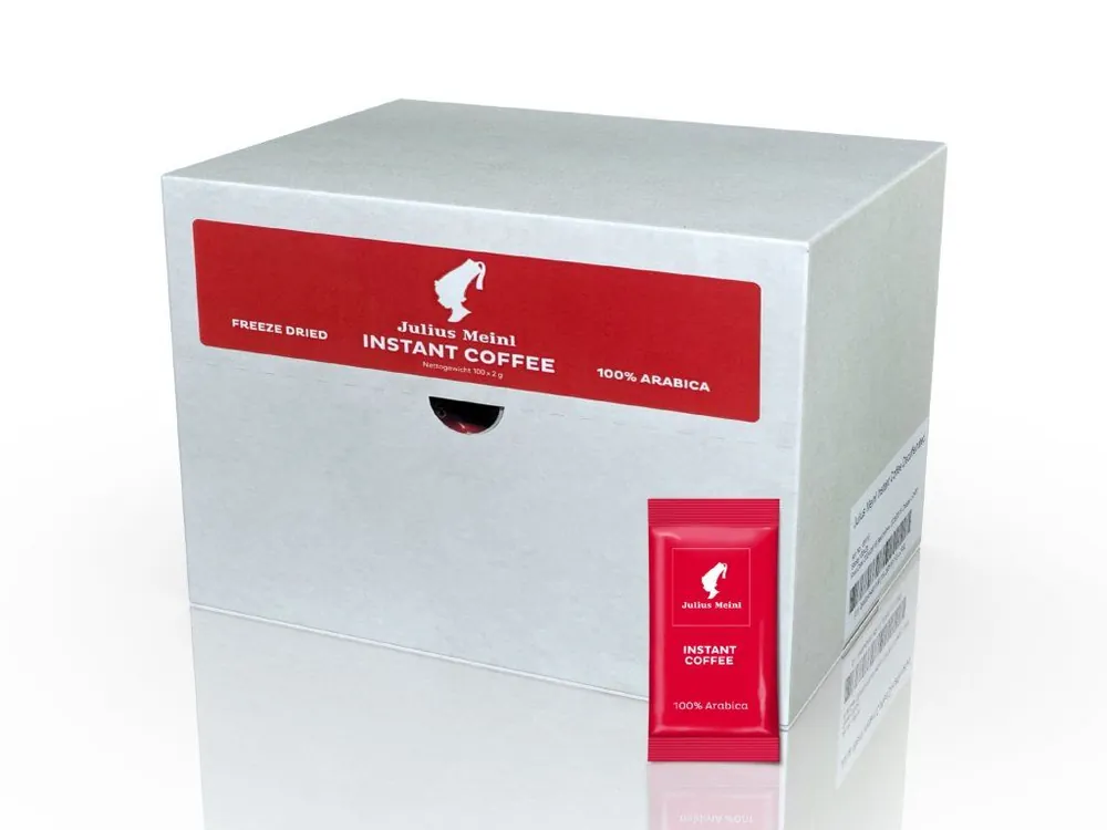 Single serving Instant coffee 100% Arabica Julius Meinl 2g 100 pcs
