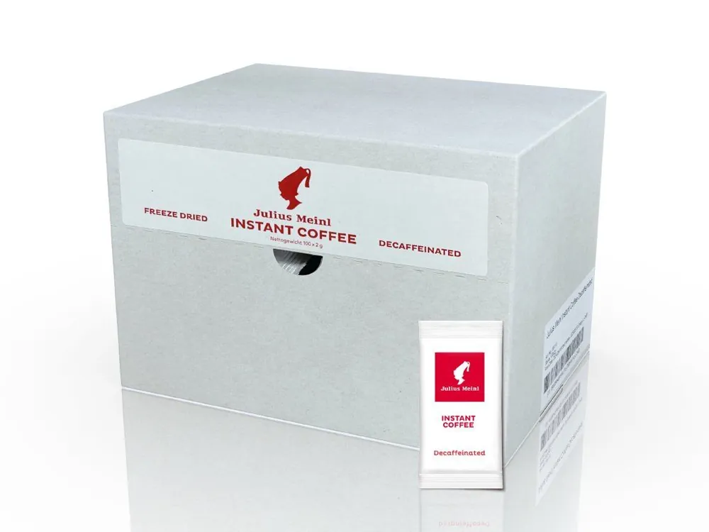Single-serve Instant Coffee Without Caffeine Julius Meinl 2g 100 pcs