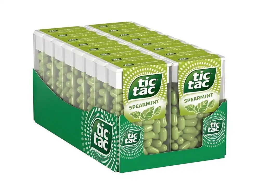 Tic Tac Spearmint Maxi Pack 24x18g
