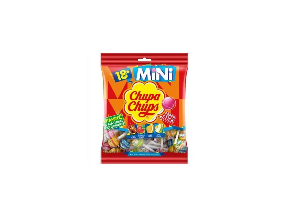 Chupa Chups Mini lollipops (18pcs/bag) vit C 108g