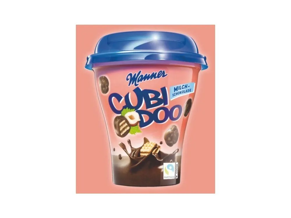 Manner Cubidoo 140g milk mini wafers