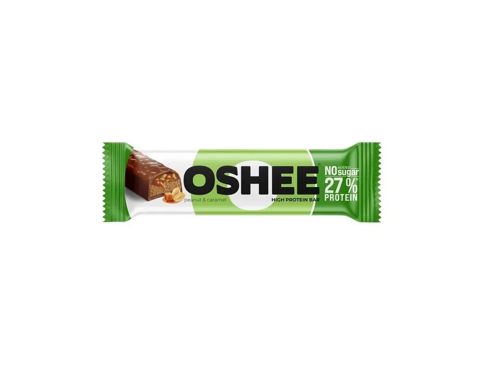 OSHEE protein bar with nut and caramel flavor 49g