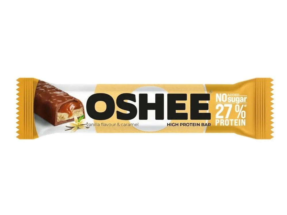 Oshee Protein bar vanilla & caramel 49 g