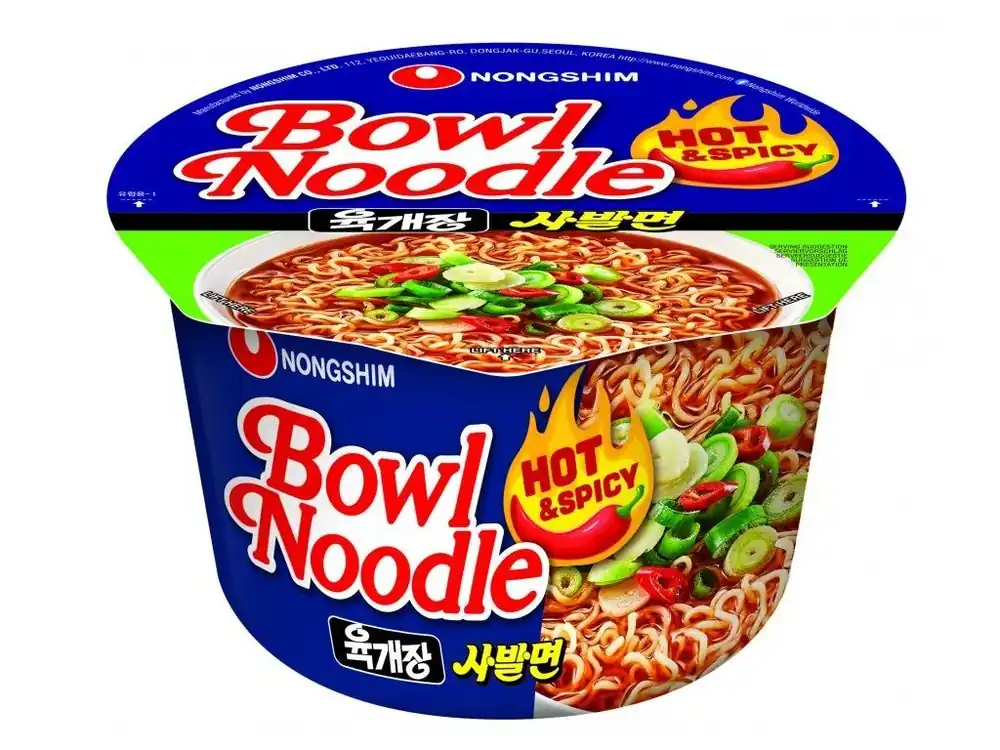 Nong Shim Bowl Noodle Hot&Spicy 100g