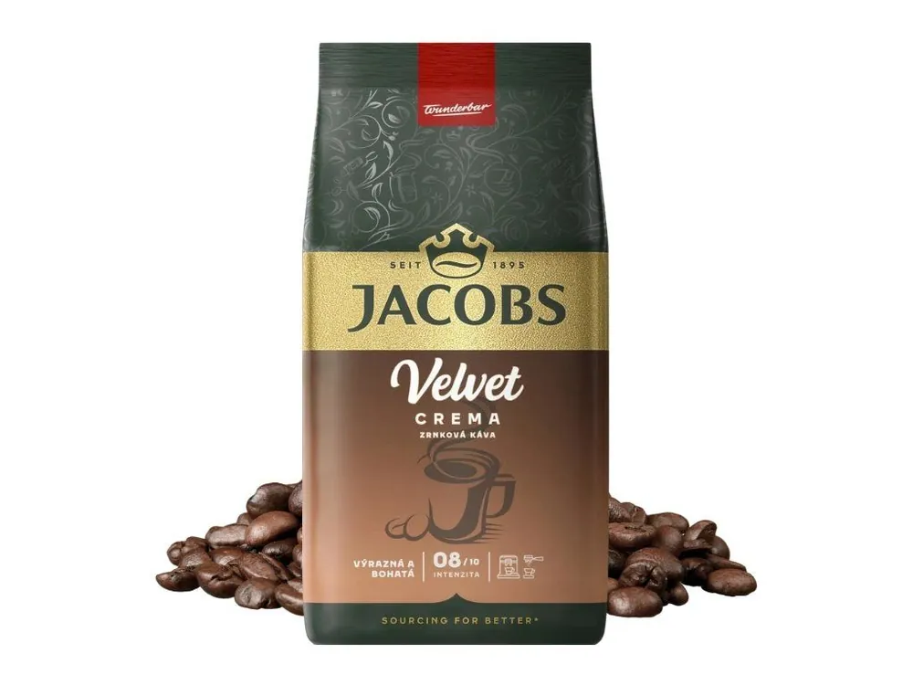 Jacobs Velvet Crema Coffee beans 500g