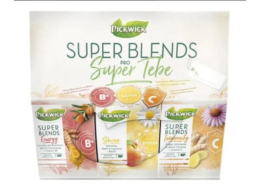 Pickwick Super Blends for Super Tebe Darko Pack 3x15 bags
