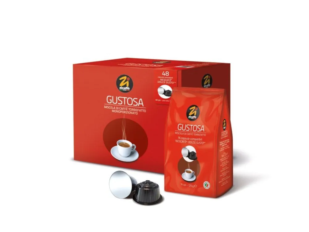 Zicaffe Gustosa capsules for DOLCE GUSTO 48 pieces 380g